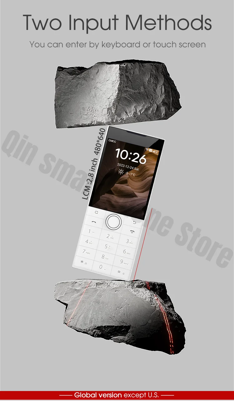 No Camera 3+32G Google F22 1700mAh 4G MTK6739 Touch Screen Android 11 Smart Phone