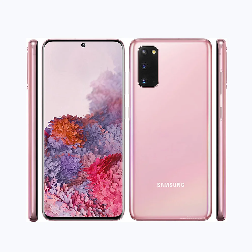 Samsung Galaxy S20 5G G981U1 G981B G9810 G981N Original 6.2" AMOLED RAM 12GB ROM 128GB NFC Octa Core Android Cell Phone