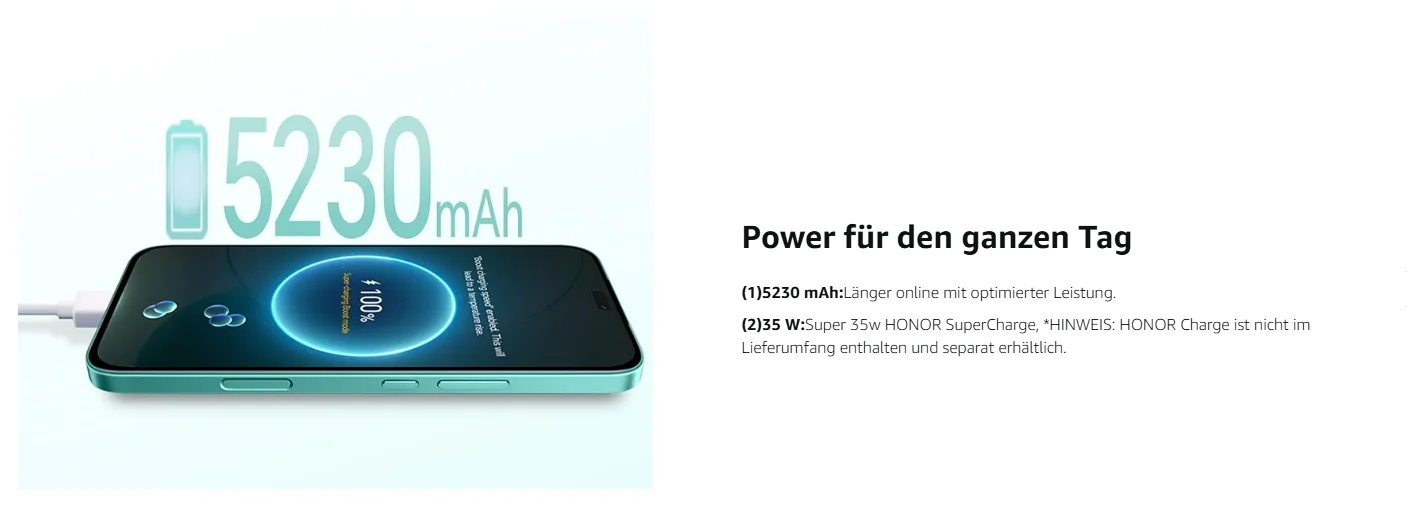 Honor 400 Lite 5g Smartphone 256Gb/8Gb Ram Unlocked Android Phone Without Contract 108Mp with Ai Camera Button Dual Sim 5230Mah Android 15