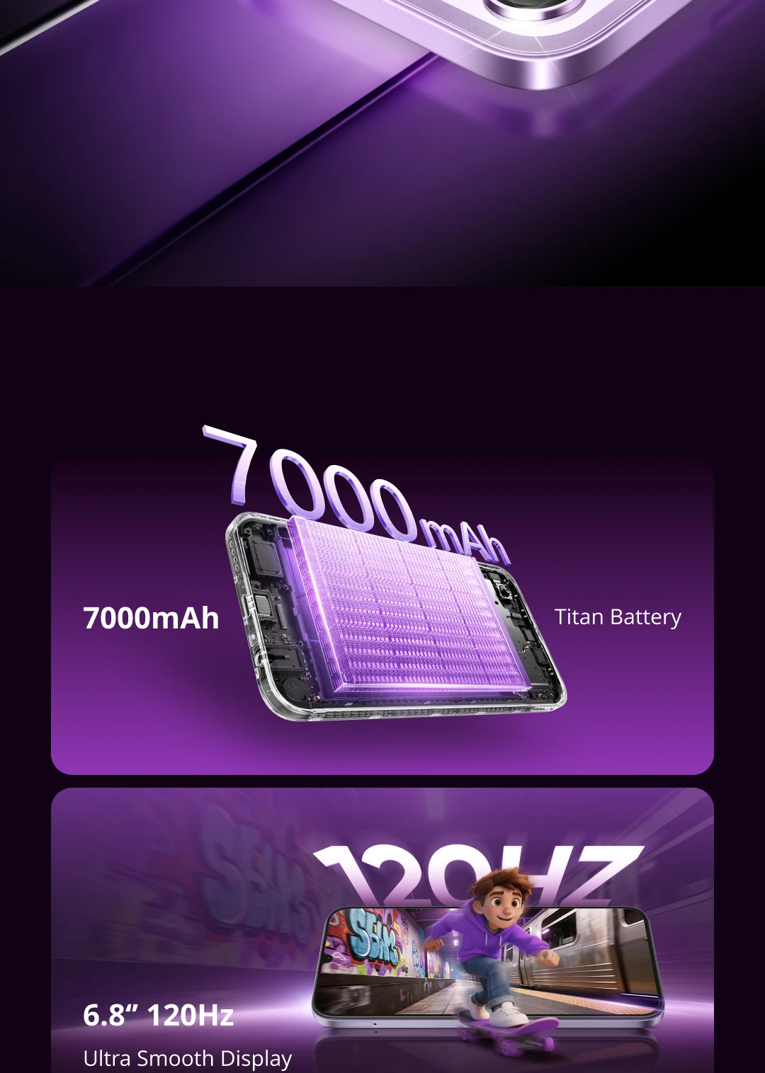 [World Premiere] realme P4 Lite Smartphone 7000mAh Battery 6.8" 120Hz LCD Display UNISOC T7250 Chipset NFC 15W Charge IP64
