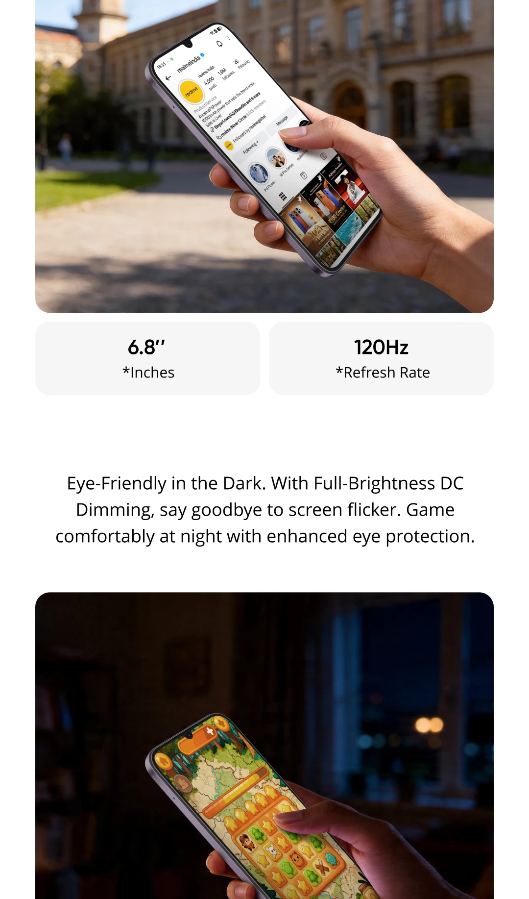 [World Premiere] realme P4 Lite Smartphone 7000mAh Battery 6.8" 120Hz LCD Display UNISOC T7250 Chipset NFC 15W Charge IP64