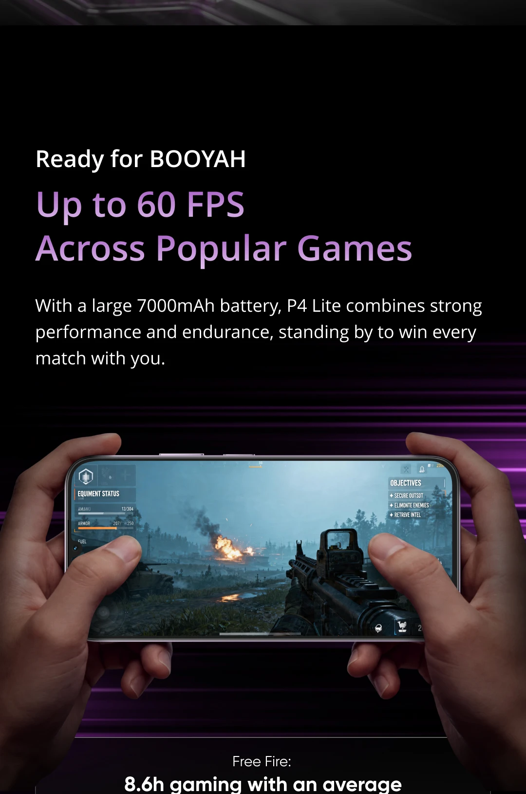 [World Premiere] realme P4 Lite Smartphone 7000mAh Battery 6.8" 120Hz LCD Display UNISOC T7250 Chipset NFC 15W Charge IP64