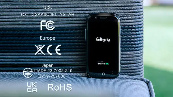 Unihertz Jelly Star 3.0 Inches Small Unlocked Global Version 4G Android 13 Smartphone Dual SIMs SD Card OTG Lightweight
