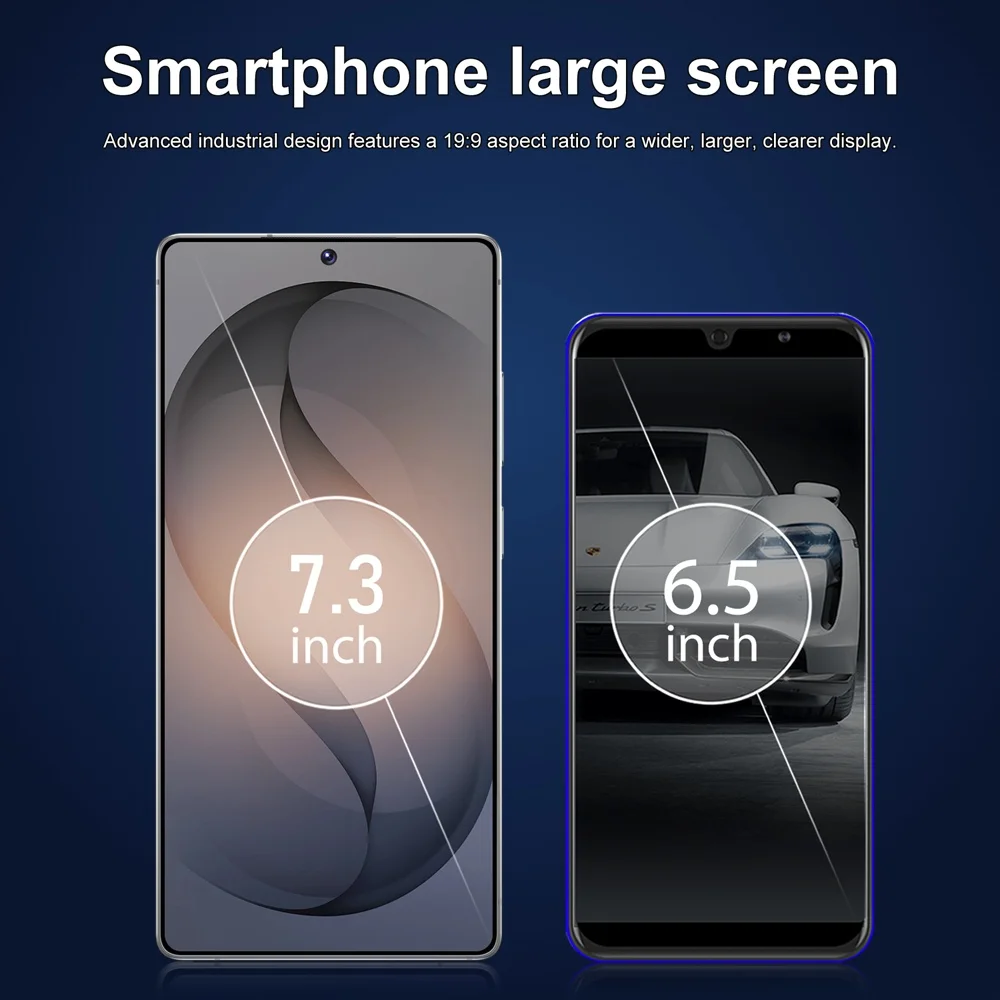 K-Touch S27 Ultra Mobile Phones Smartphone 7.3HD Cheap 4G 5G Dual Card Dual Standby Cell Phone 7800mAh Android 15 WIFI GPS Global Version Cellphones