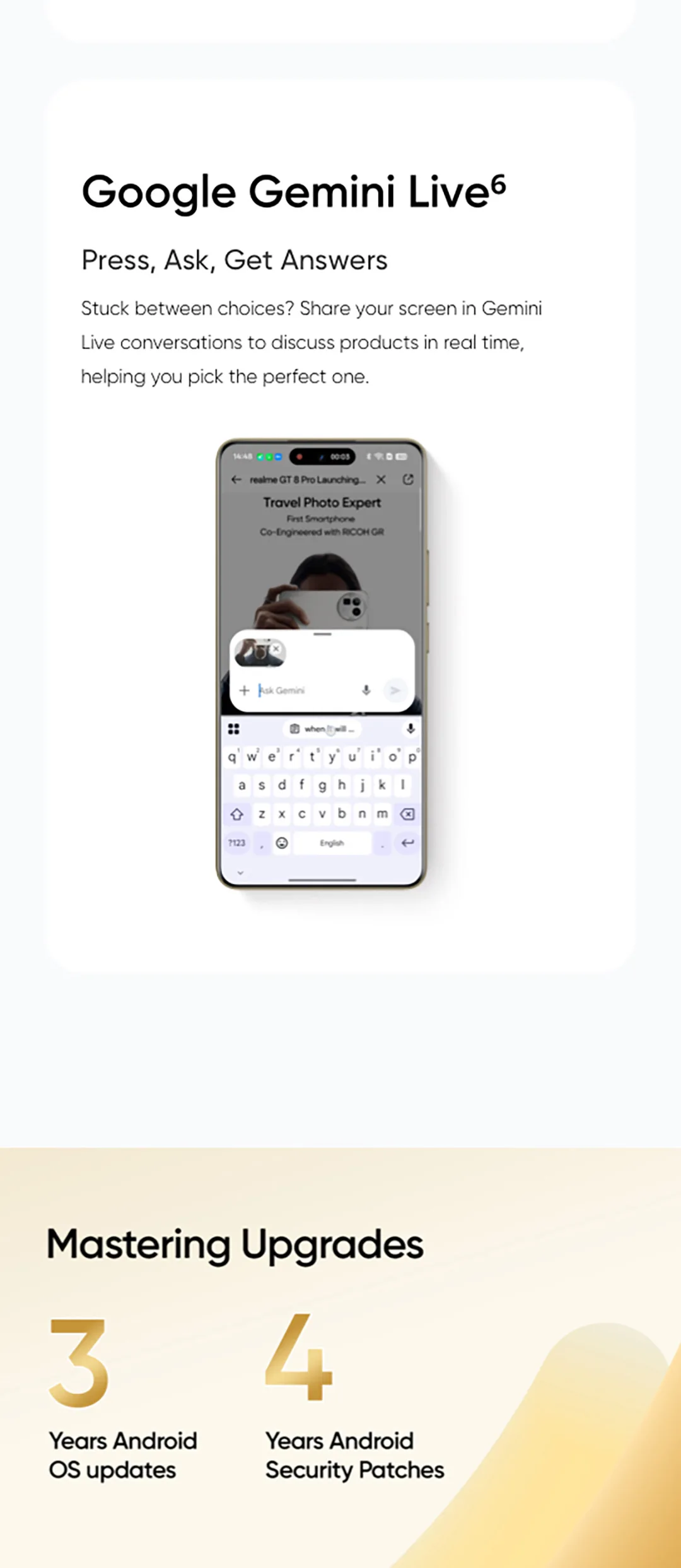 [World Premiere] realme 16 Pro Plus Smartphone NFC Snapdragon 7 Gen 4 Chipset 6.8" 144Hz Curved Display 200MP Camera 7000mAh 80W