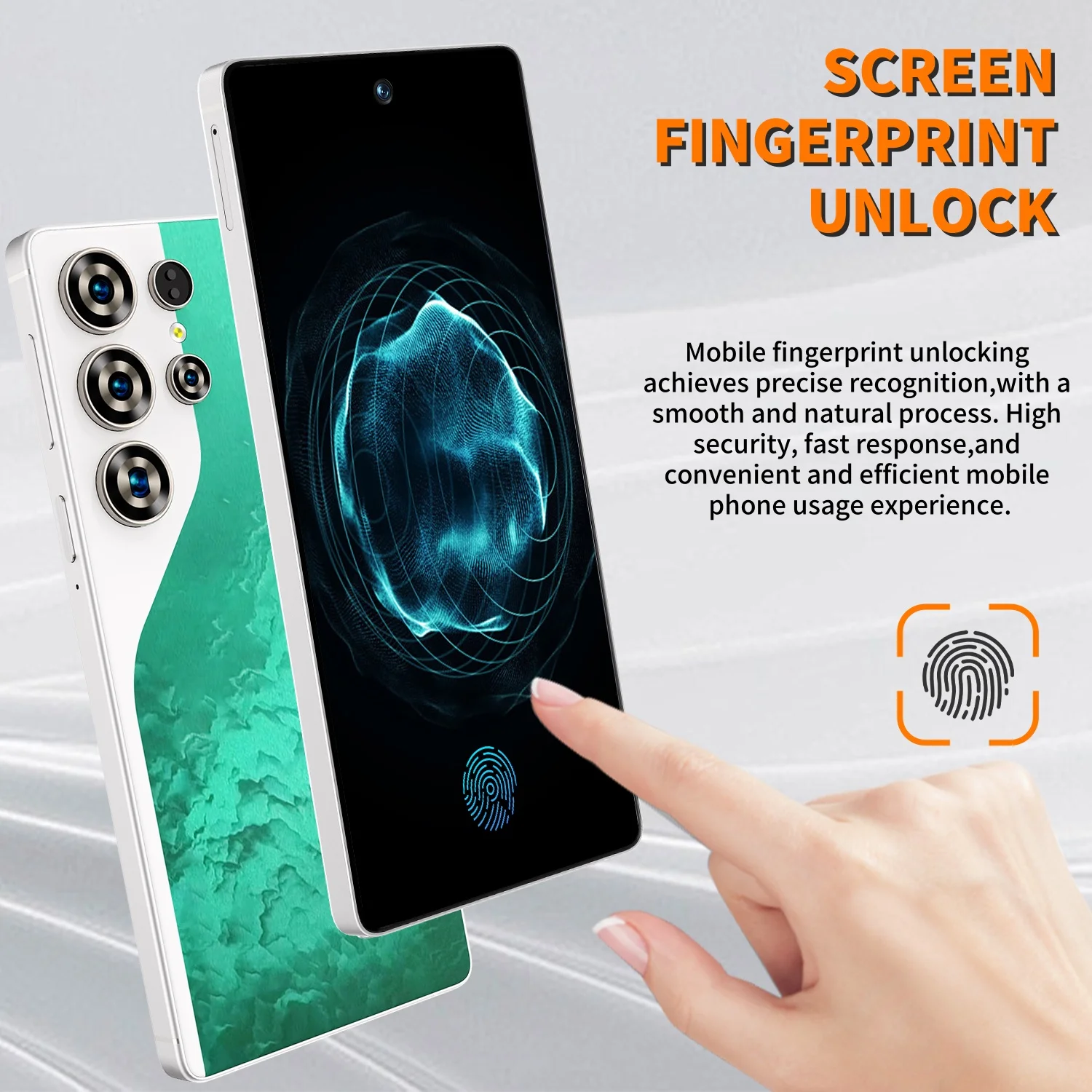 SURGAZE S26 Pro Smartphone intelligent 4G 5G dual card dual standby Android system 12GB+512GB global version 6000mAh battery