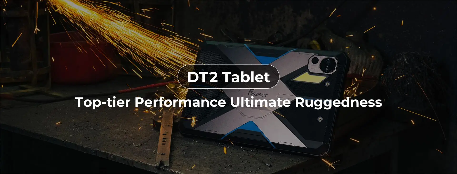 FOSSiBOT DT2 Rugged Tablet 20GB+256GB Helio G99 10.4 inch 2K Display 64MP PC Tablets 22000mAh 66W IP68 4G LTE Android 13 Pad
