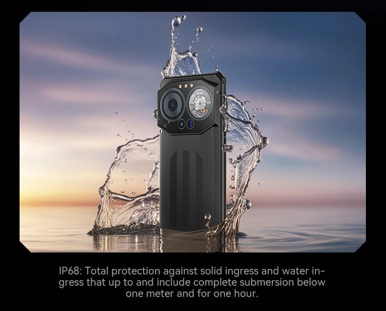 IIIF150 B3 Rugged Phone Dual Display 20GB RAM 256GB ROM 100MP Camera Ultra-Thin Rugged Smartphone 10800mAh G96 Android 14