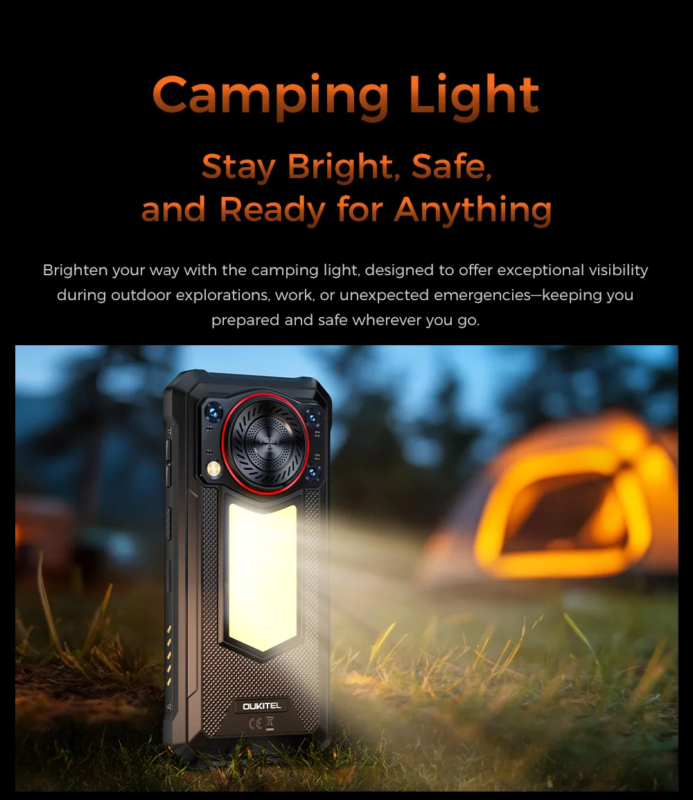 【NEW】OUKITEL WP53 PRO Rugged Phone, 24GB+256GB 11000mAh Android 15 6.52" NFC 50MP Cell Phone