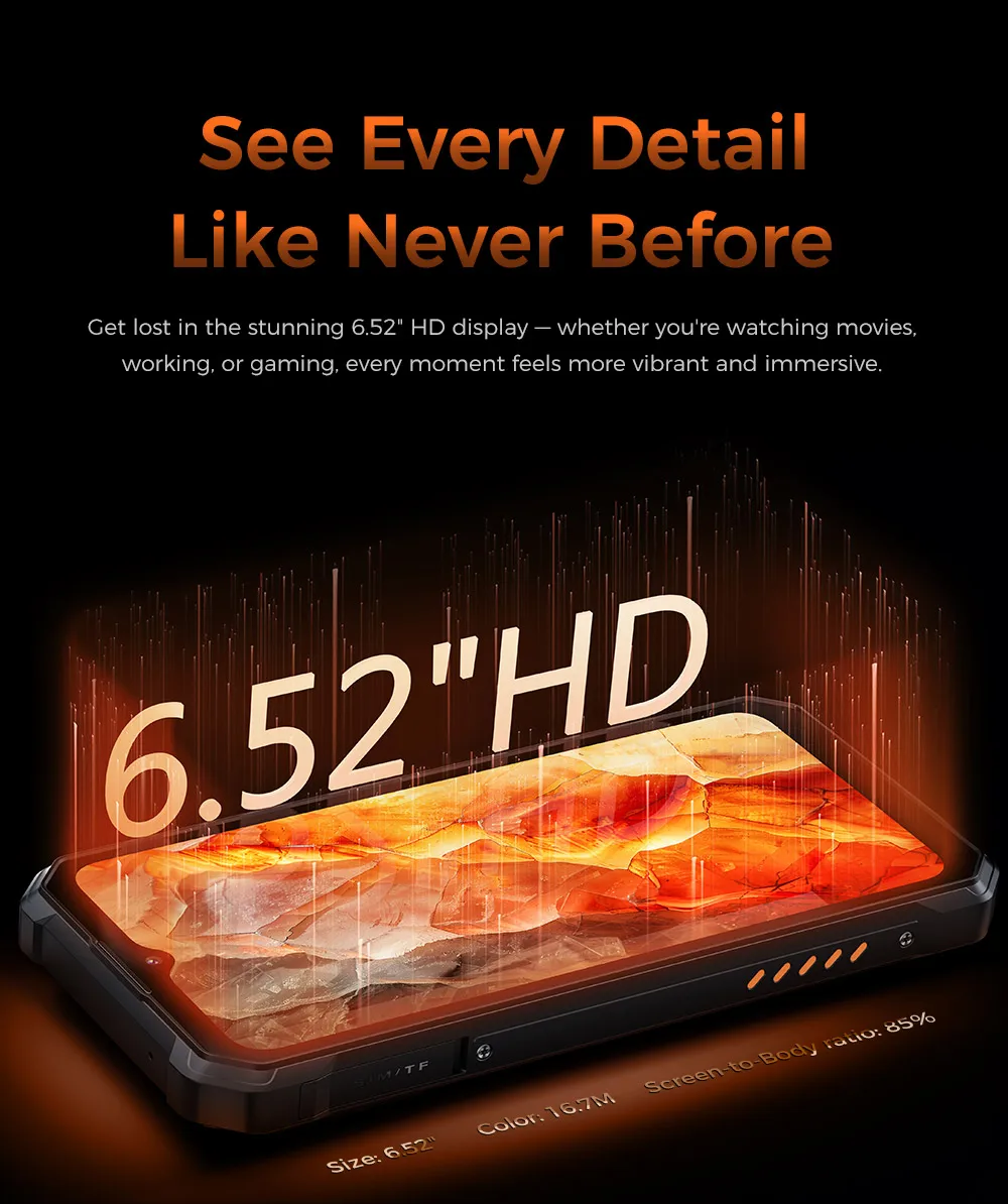 【NEW】OUKITEL WP53 PRO Rugged Phone, 24GB+256GB 11000mAh Android 15 6.52" NFC 50MP Cell Phone
