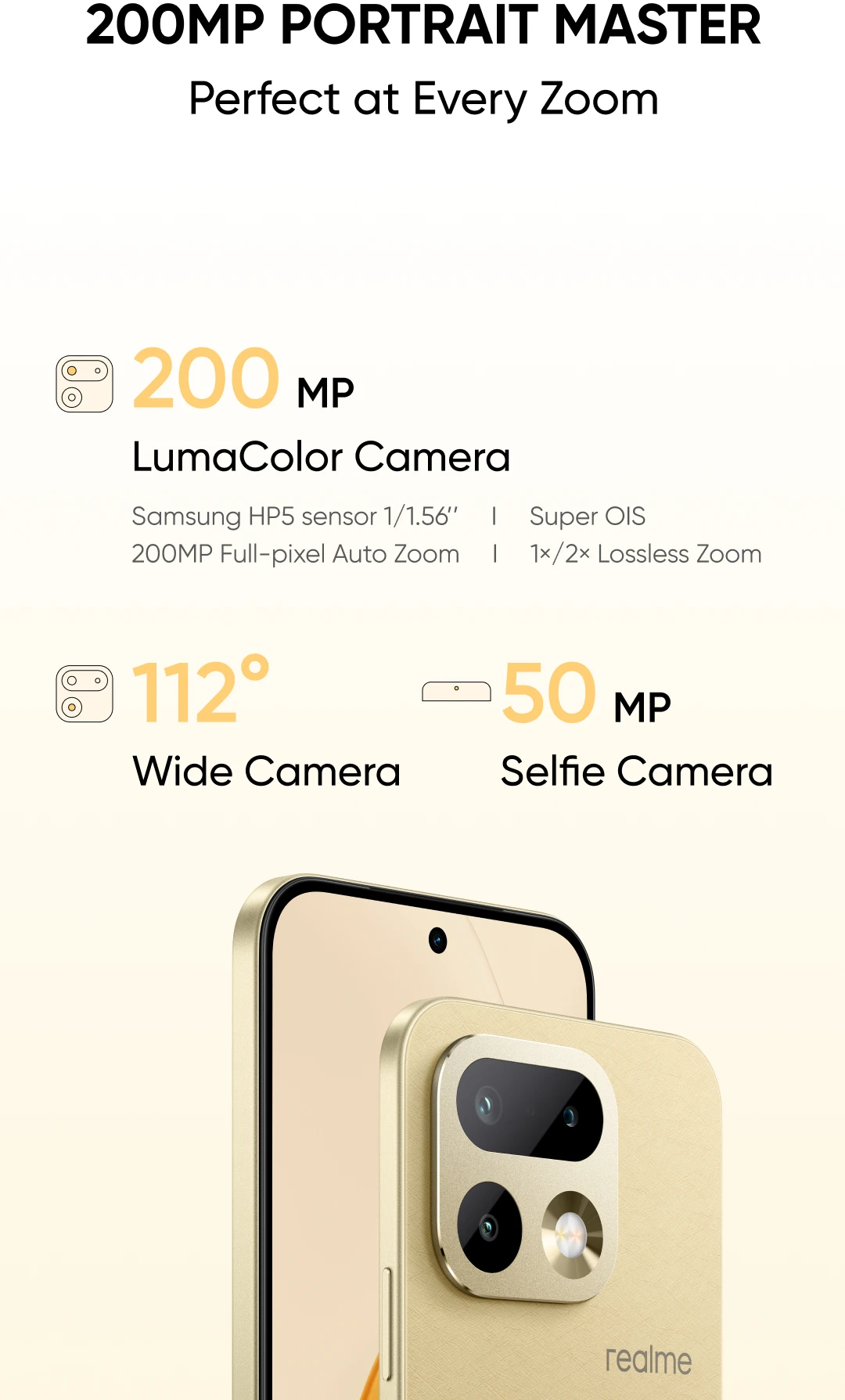 realme 16 Pro 5G 8GB+256GB/512GB 6.78" 144Hz AMOLED 200MP OIS Camera 6500mAh 45W NFC IP68 EU Version Dual SIM Unlocked