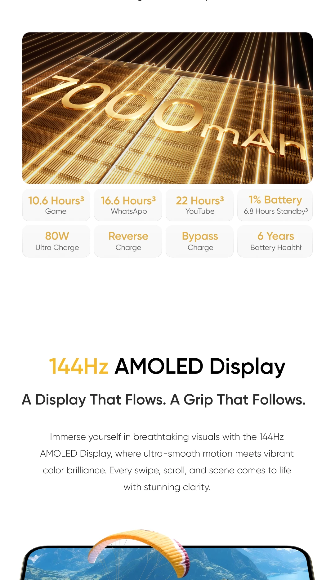 realme 16 Pro 5G 8GB+256GB/512GB 6.78" 144Hz AMOLED 200MP OIS Camera 6500mAh 45W NFC IP68 EU Version Dual SIM Unlocked