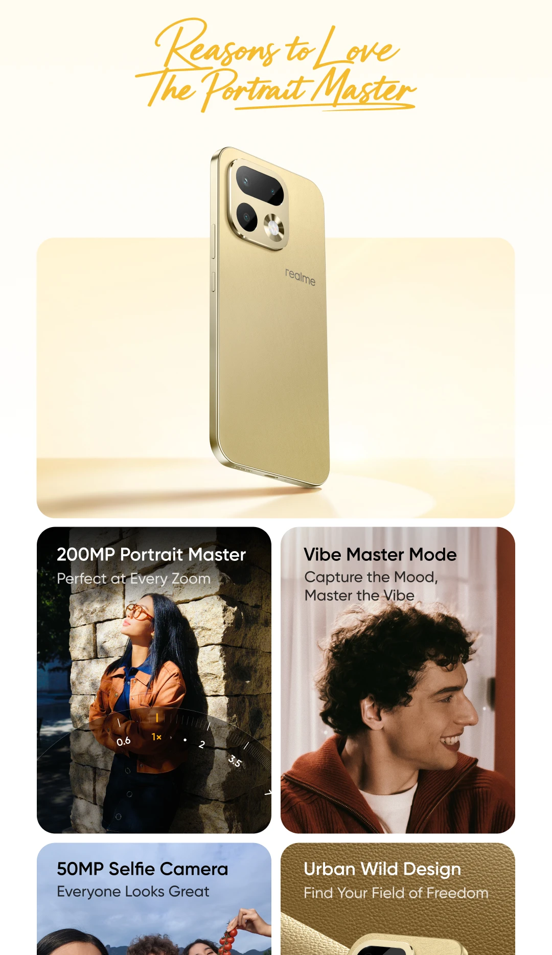 realme 16 Pro 5G 8GB+256GB/512GB 6.78" 144Hz AMOLED 200MP OIS Camera 6500mAh 45W NFC IP68 EU Version Dual SIM Unlocked
