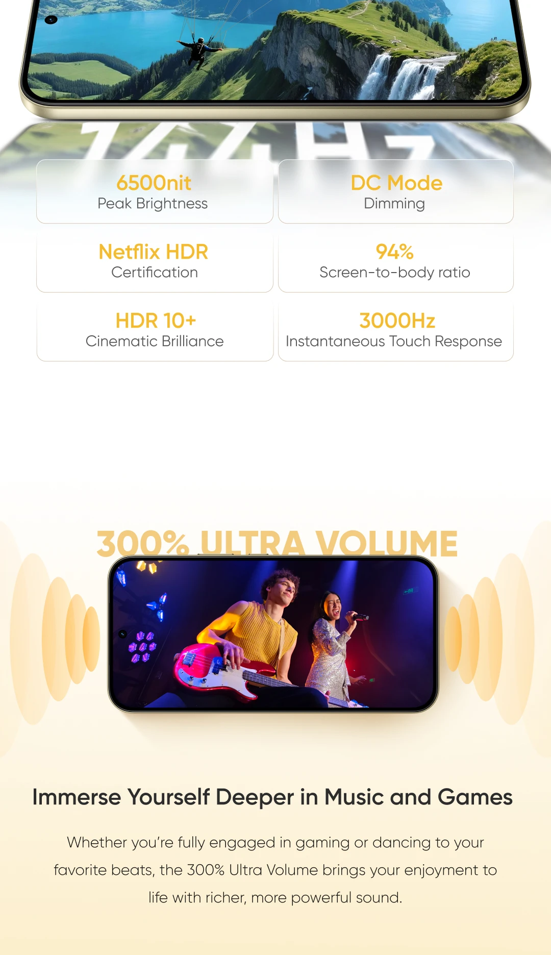 realme 16 Pro 5G 8GB+256GB/512GB 6.78" 144Hz AMOLED 200MP OIS Camera 6500mAh 45W NFC IP68 EU Version Dual SIM Unlocked