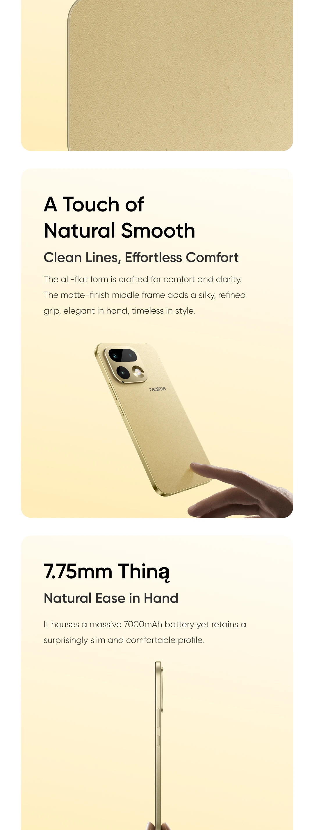 realme 16 Pro 5G 8GB+256GB/512GB 6.78" 144Hz AMOLED 200MP OIS Camera 6500mAh 45W NFC IP68 EU Version Dual SIM Unlocked