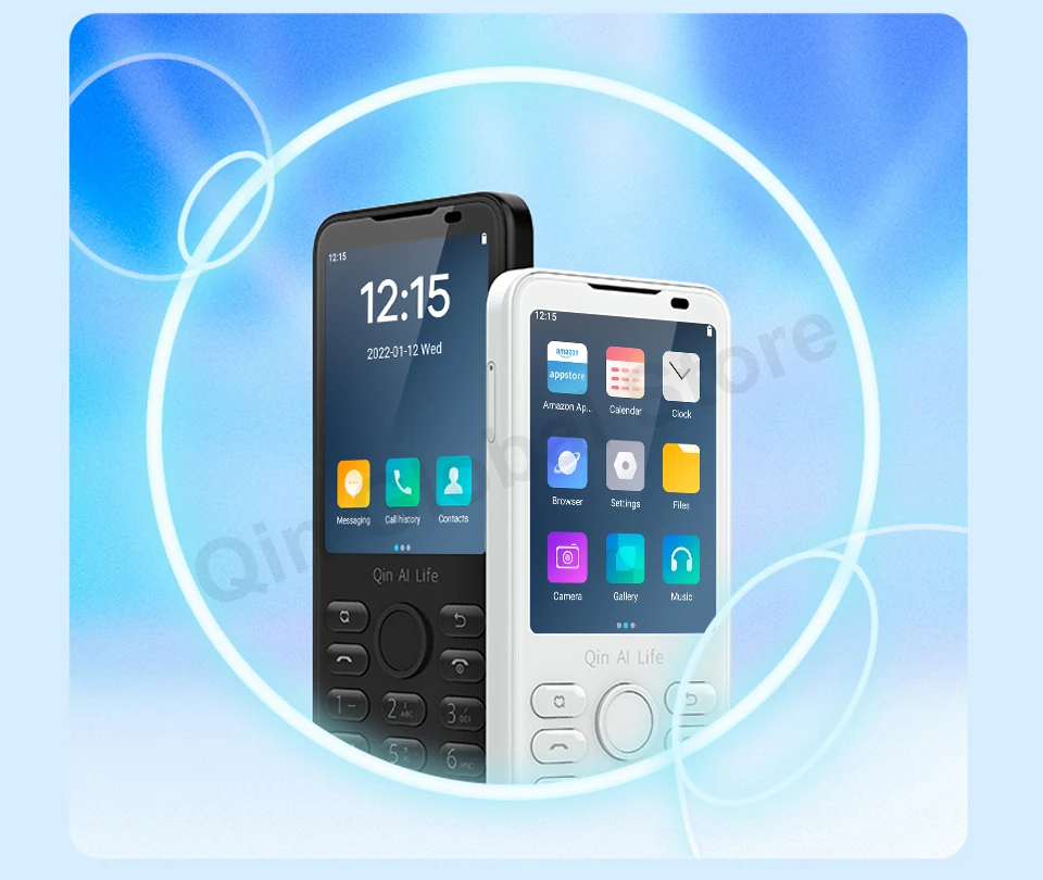 Qin F21 Pro 2.8 Inch Display 480*640, WiFi, Bluetooth 5.0, 3GB+32GB / 4GB+64GB, Dual‑SIM Global Version Mobile Cell Phone