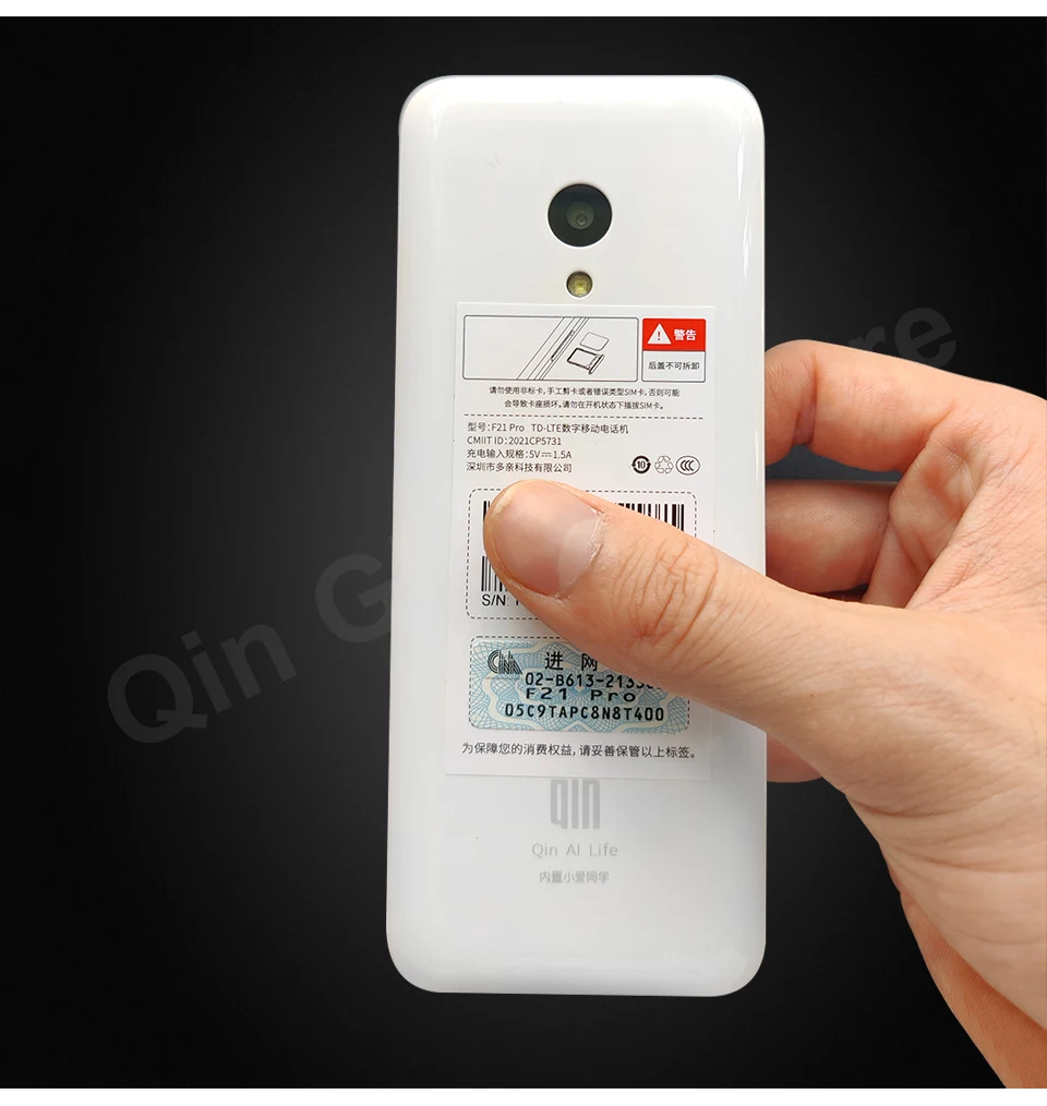 Qin F21 Pro 2.8 Inch Display 480*640, WiFi, Bluetooth 5.0, 3GB+32GB / 4GB+64GB, Dual‑SIM Global Version Mobile Cell Phone
