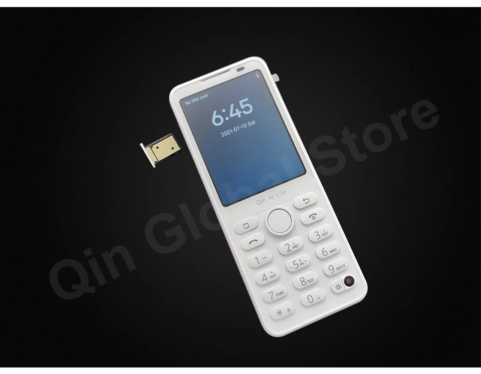 Qin F21 Pro 2.8 Inch Display 480*640, WiFi, Bluetooth 5.0, 3GB+32GB / 4GB+64GB, Dual‑SIM Global Version Mobile Cell Phone