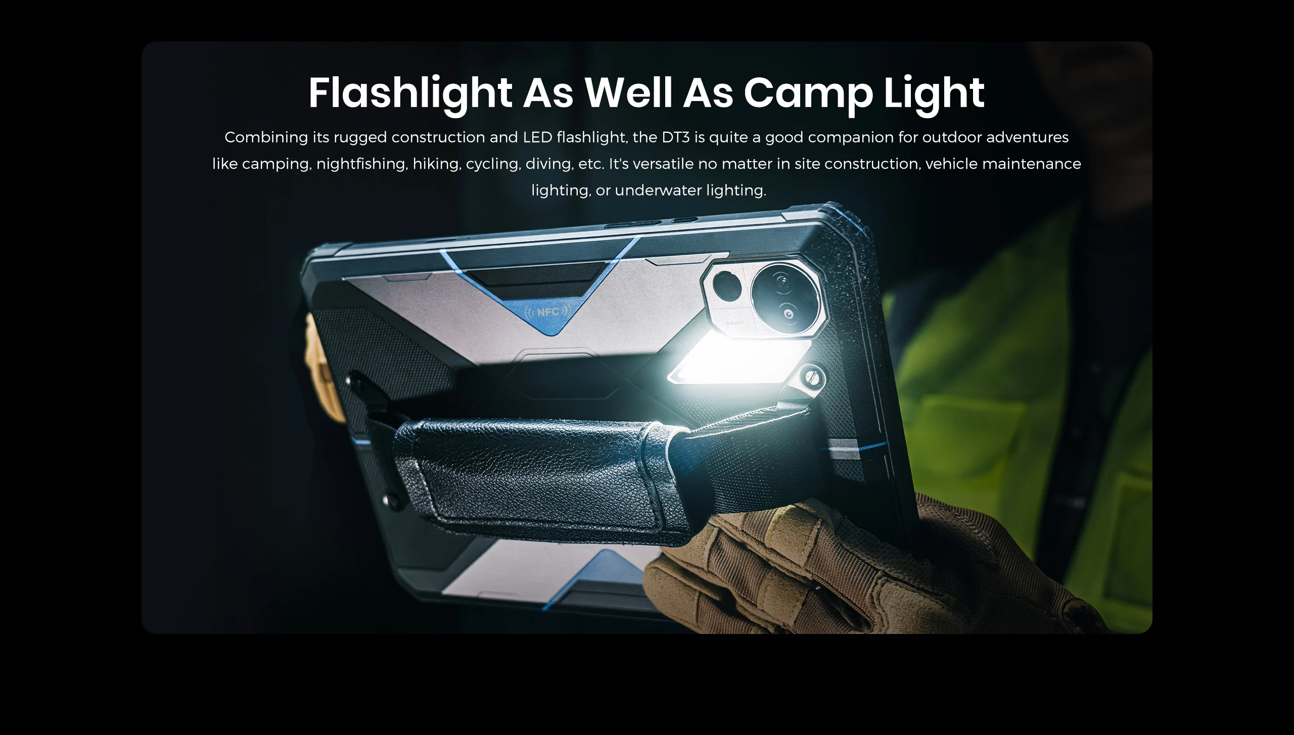 FOSSiBOT DT3 Rugged Tablet 10.4-Inch 12GB+256GB Dimensity 7300 5G 64MP 21560mAh Battery 66W Charging NFC WIFI6 Android 15