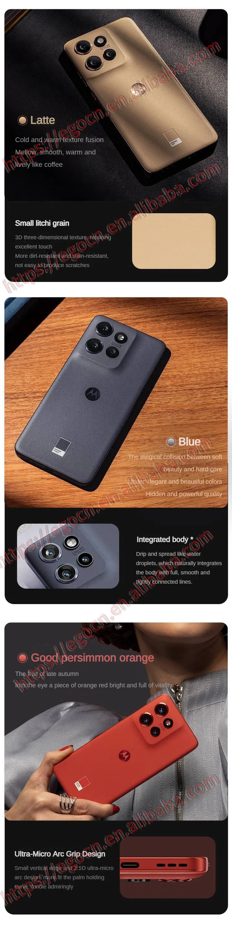 Lenovo Motorola Moto S50 1.5K Flagship Small Straight Screen Sony All Scene Triple Camera 5G AI Smartphone Global Rom