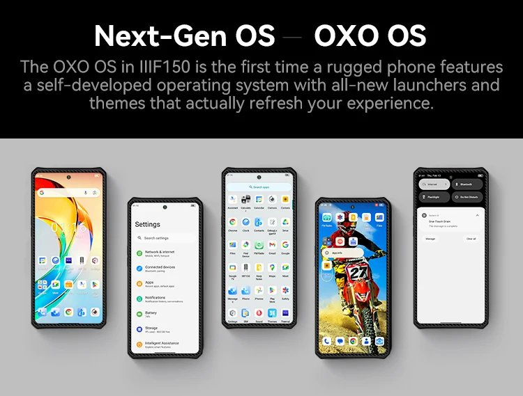 IIIF150 Raptor 5G Rugged Phone 6.78inch 120Hz AMOLED Display 10000mAh 65W 16GB+512GB 50MP Camera NFC Android 14 Smartphone