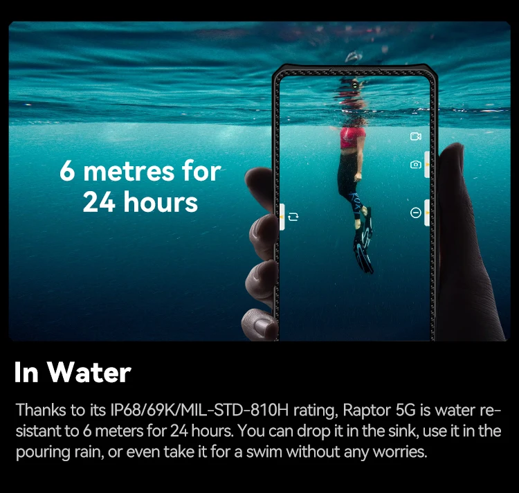 IIIF150 Raptor 5G Rugged Phone 6.78inch 120Hz AMOLED Display 10000mAh 65W 16GB+512GB 50MP Camera NFC Android 14 Smartphone