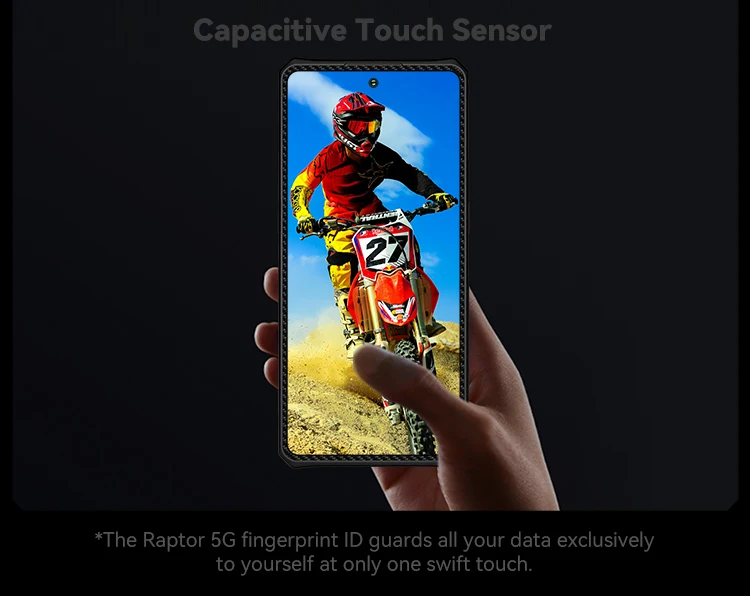IIIF150 Raptor 5G Rugged Phone 6.78inch 120Hz AMOLED Display 10000mAh 65W 16GB+512GB 50MP Camera NFC Android 14 Smartphone