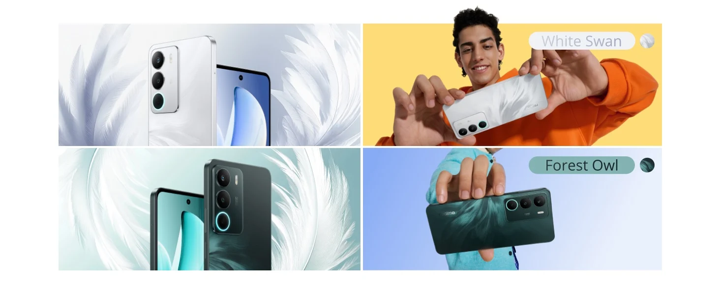 realme C71 4G Smartphone 6.67-inch 120Hz 6300mAh Massive Battery 45W Fast Charging 50MP AI Camera IP64 Waterproof without charger