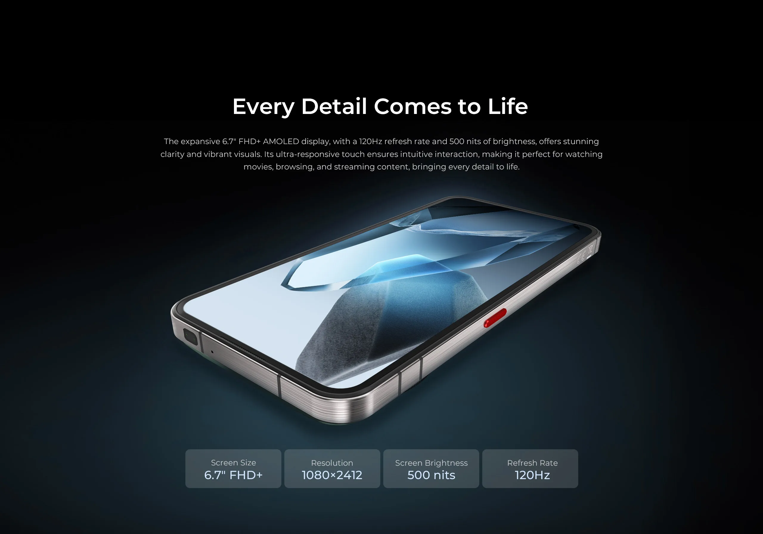 Oukitel WP200 Pro 24GB+1TB 5G Rugged Phone 6.7'' Android 15.0 MTK Dimensity 8200 108MP 8800mAh NFC Detachable Earphone Watch