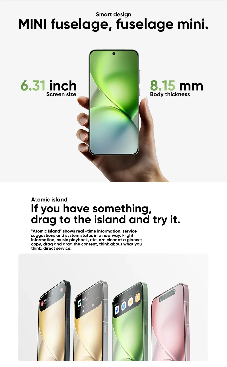 VIVO X200 Pro Mini OriginOs 5 6.31"AMOLED 120HZ Display Dimensity OTA 5700mAh 90W 50MP Camera Support Google CN Version VIVO New