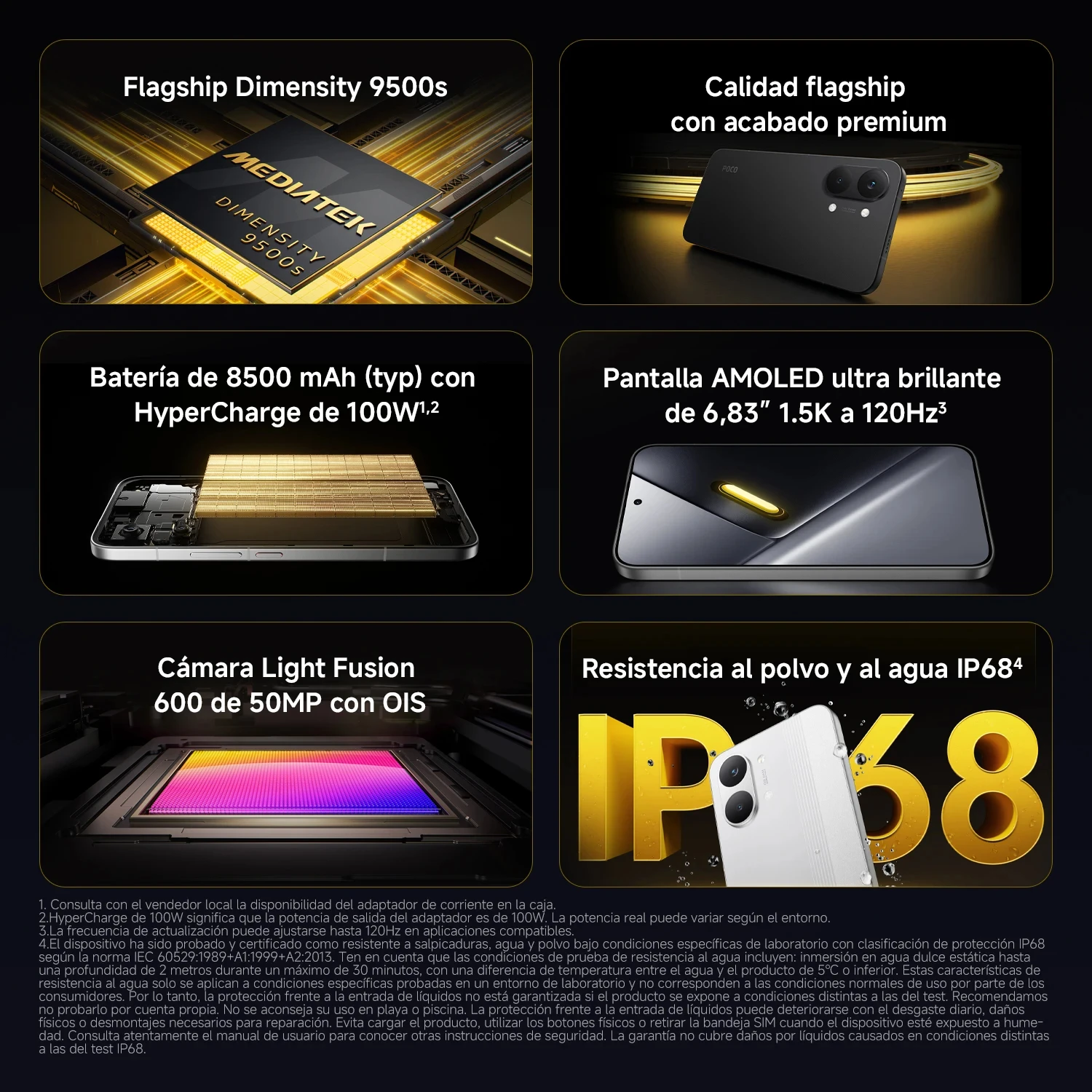 Poco X8 Pro Max 5g Smartphone,12Gb+256Gb|12Gb+512Gb,Dimenity 9500S Processor,6.83" 1.5K Ultra Bright Amoled Display,120Hz,8500Mah Battery 100W Hypercharge