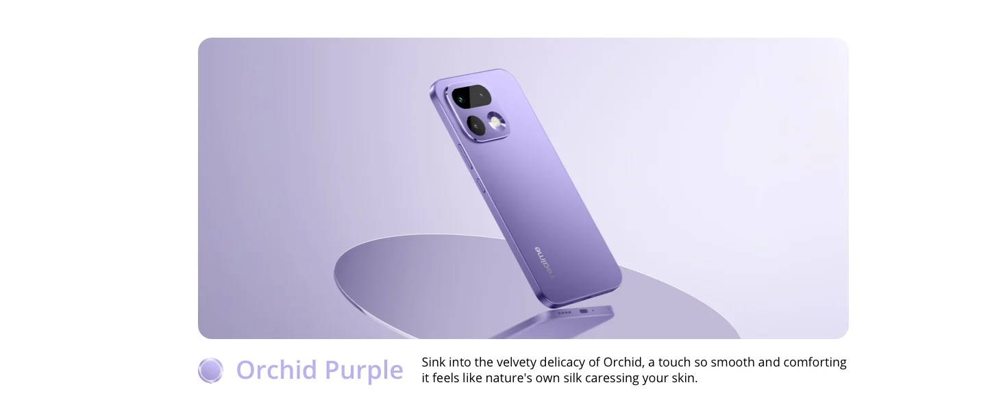 realme 16 Pro 5G Smartphone 6.78" 144Hz 50MP Group Selfie Camera 45W Charge 6500mAh Dimensity 7300-Max 5G Chipset