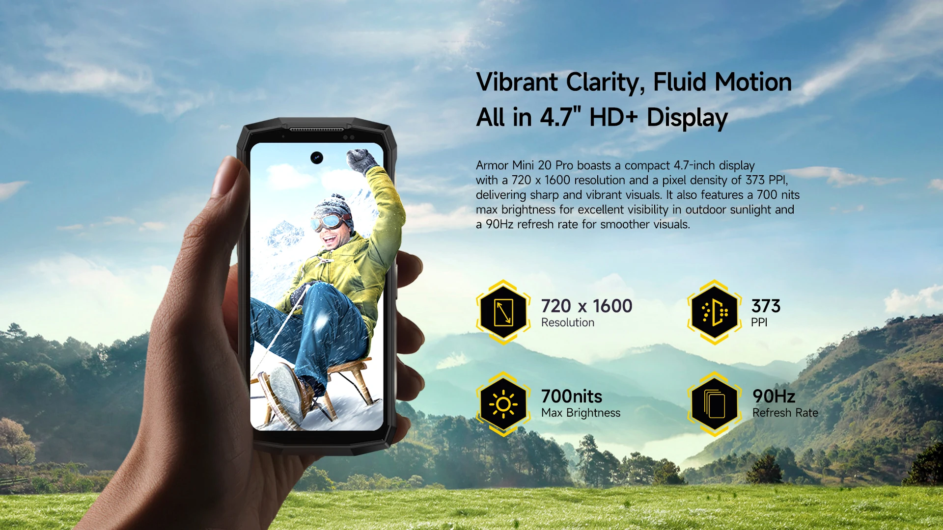 Ulefone Armor Mini 20 Pro,16GB(8+8) 256GB,5G Rugged,6200mAh,Android 14,33W Charge,64MP Night Camera LED Light,Global Version