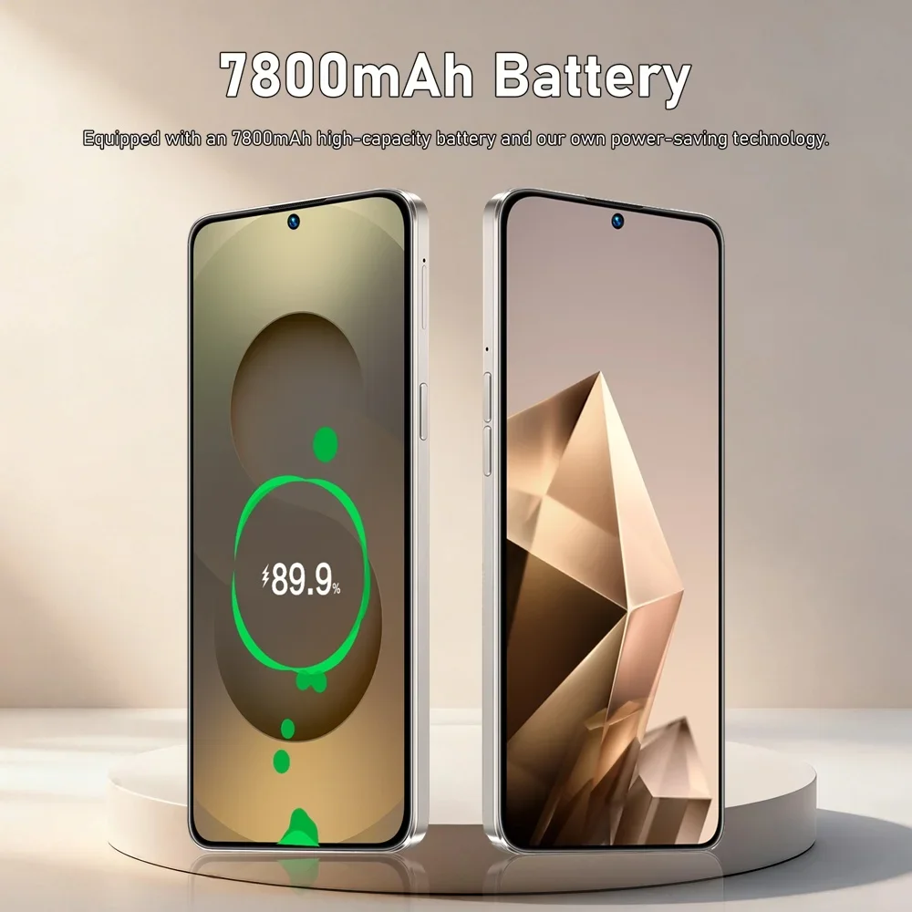 K-Touch New C27 Ultra 7.3HD Mobile Phones 7800mAh Smartphone 22G+2TB Cell Phone 5G Dual SIM Android 15 Unlocked 16+48MP Global Version Cellphones