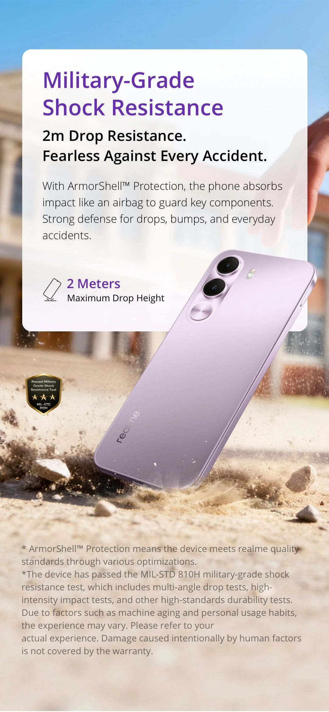 [Fast Shipping] realme C100i Smartphone ArmorShell™ Protection IP64 7000mAh Battery NFC Octa-Core Powerful Chipset 3-cards Slot