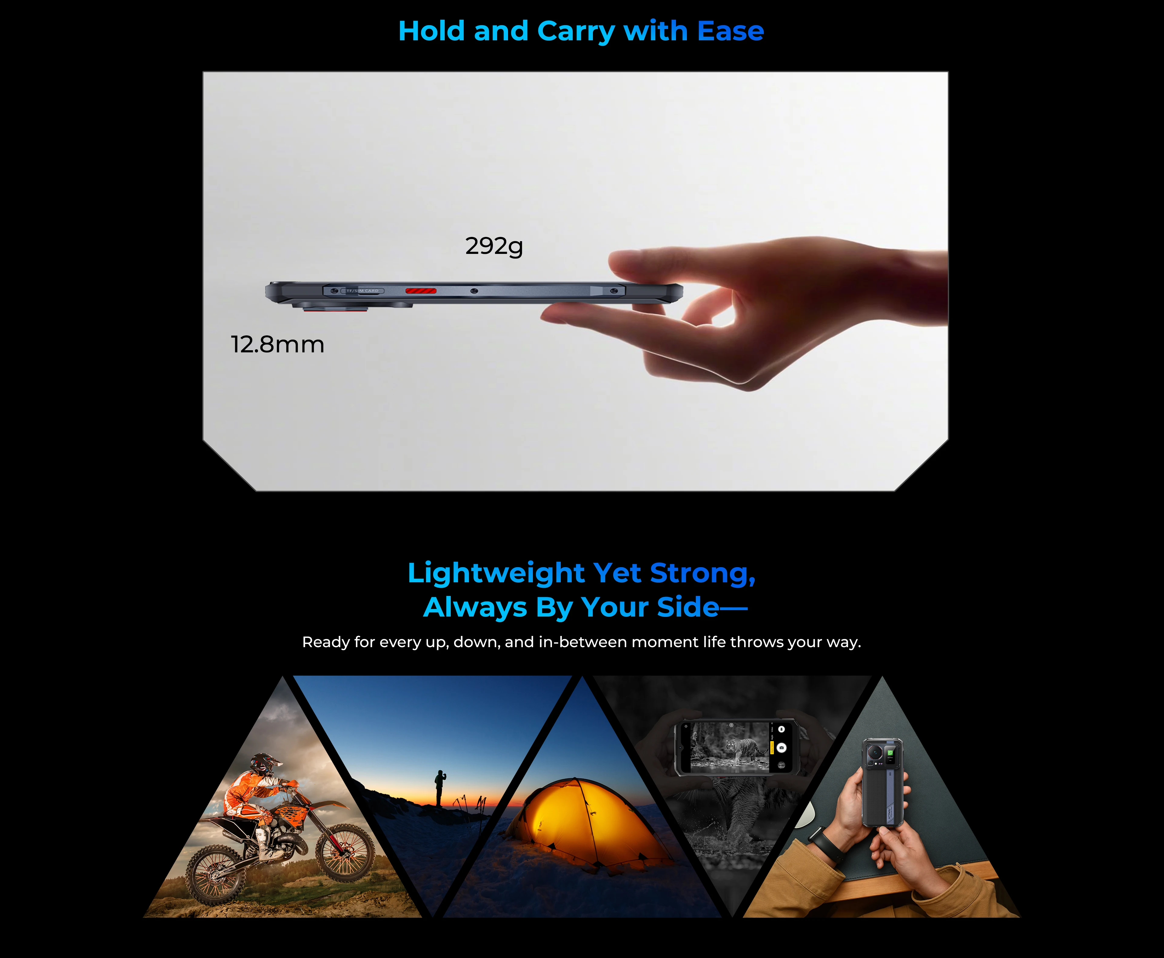 HOTWAV Cyber 16 Pro Rugged Phone G100 108MP Mobile Phone 6.6'' FHD Display 8GB 512GB 6280mAh 33W Smartphone Android 15 Cellphone