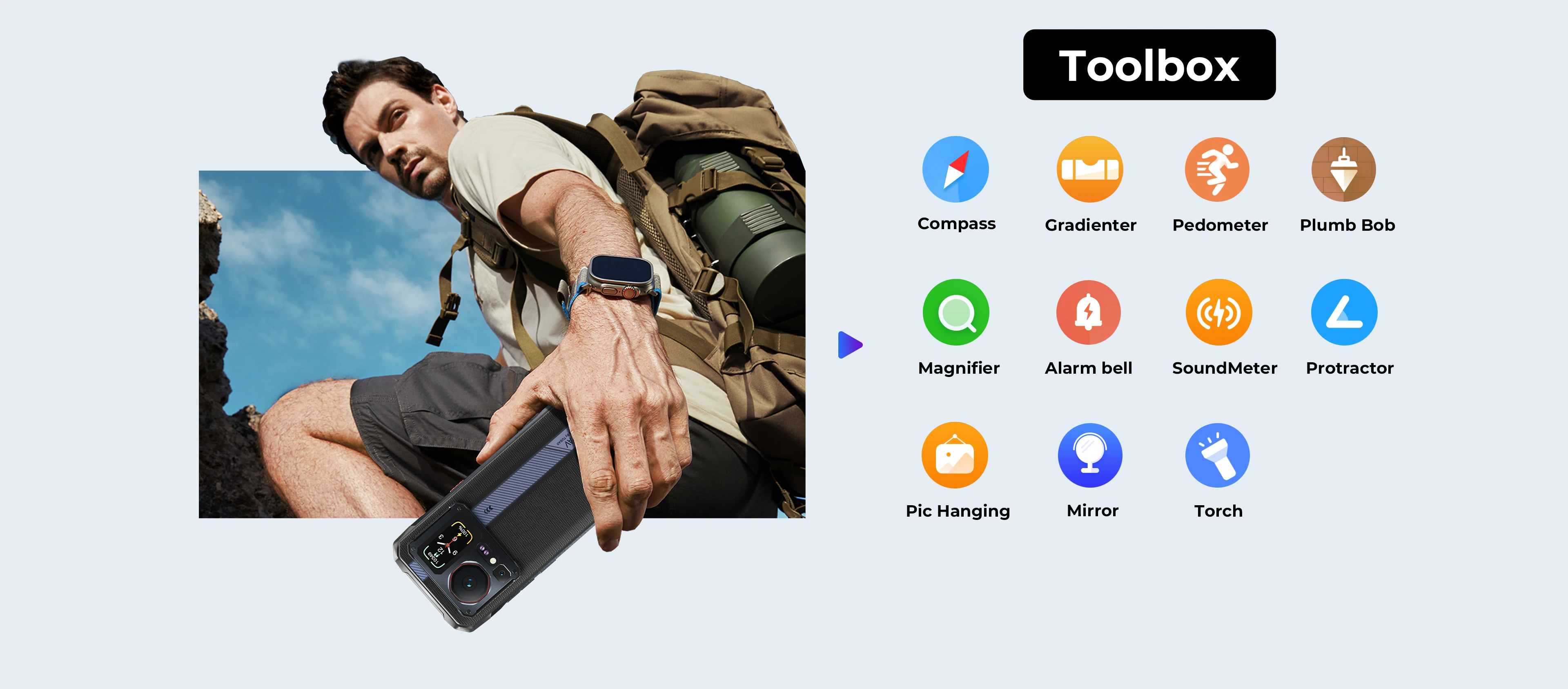 HOTWAV Cyber 16 Pro Rugged Phone G100 108MP Mobile Phone 6.6'' FHD Display 8GB 512GB 6280mAh 33W Smartphone Android 15 Cellphone