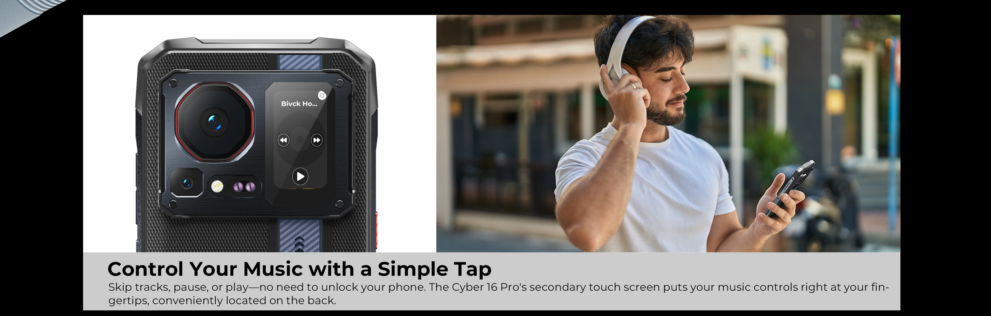 HOTWAV Cyber 16 Pro Rugged Phone G100 108MP Mobile Phone 6.6'' FHD Display 8GB 512GB 6280mAh 33W Smartphone Android 15 Cellphone