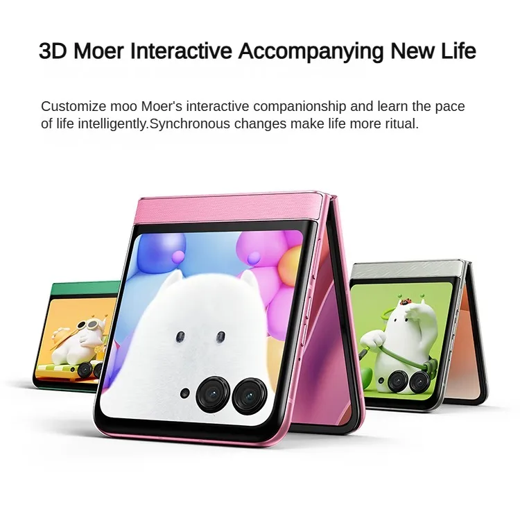 Lenovo Moto Razr 60 5G Foldable Smartphone 3.6'' External AI Display 50MP OIS Camera Dimensity 7400X 4500mAh + X600 Earbuds Gift