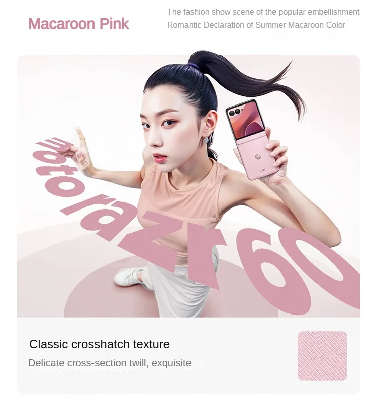Lenovo Moto Razr 60 5G Foldable Smartphone 3.6'' External AI Display 50MP OIS Camera Dimensity 7400X 4500mAh + X600 Earbuds Gift