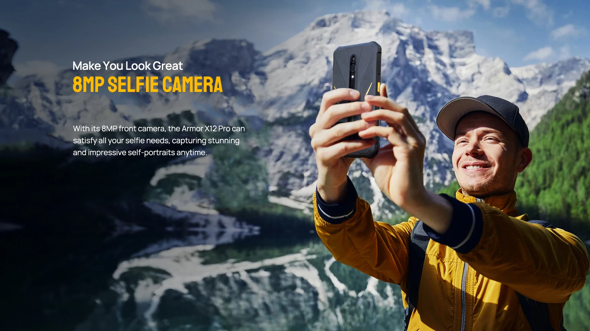 Ulefone Armor X12 Pro,Rugged 4G,Octa Core,4GB+64GB,5.45Inch Android 13,13MP Camera,4860mAh,10W Fast Charge, NFC,Global Version