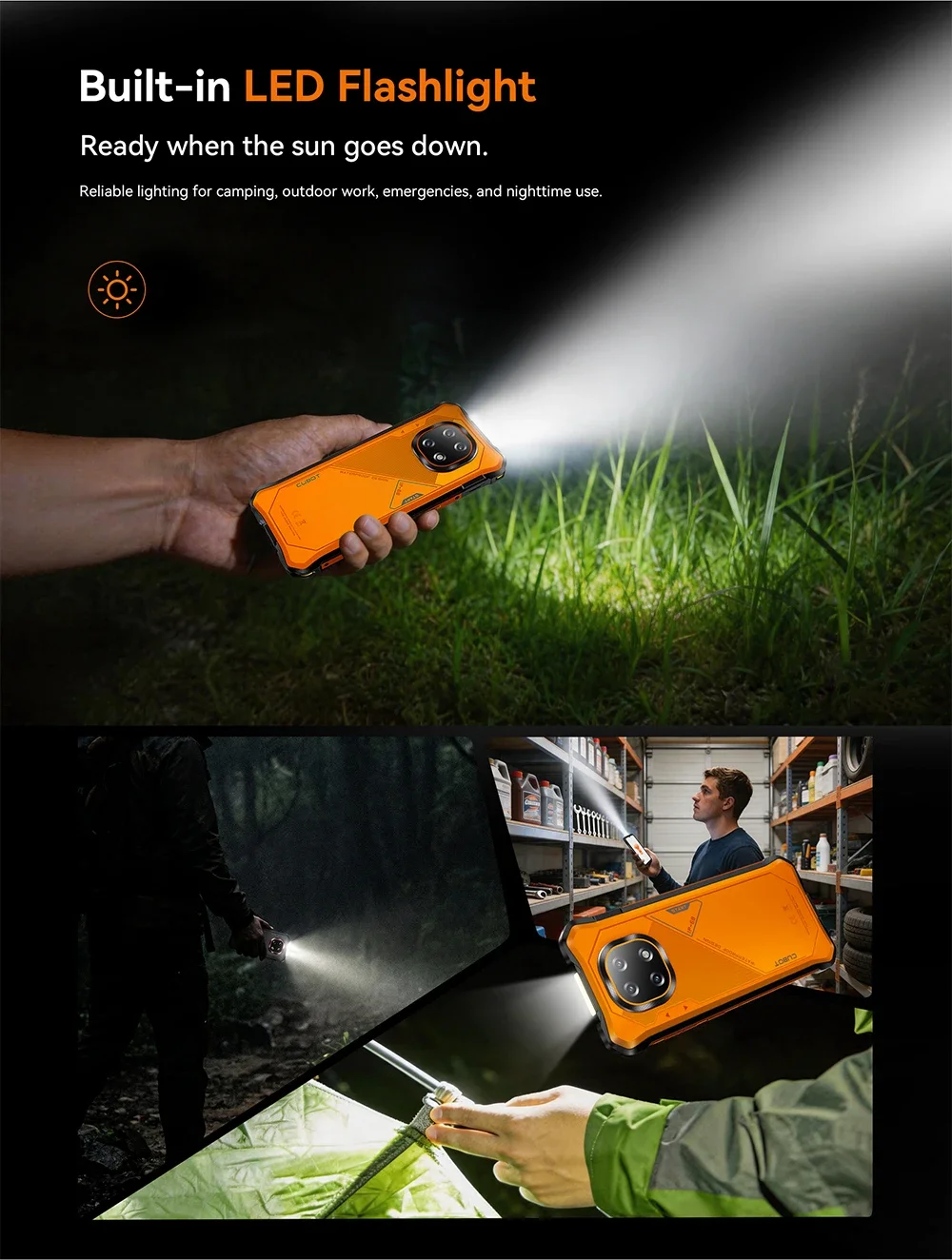 [Shipping From France] Cubot KingKong ES 5 Rugged Smartphone Android 16 Up to 12GB RAM(6+6) 128GB ROM/ 24GB RAM(12+12) 256GB ROM 6.88-Inch 120Hz Screen 7000mAh Battery NFC Face Recognition Fingerprint Recognition IP69K 64MP+16MP SCT620 Octa-core Processor