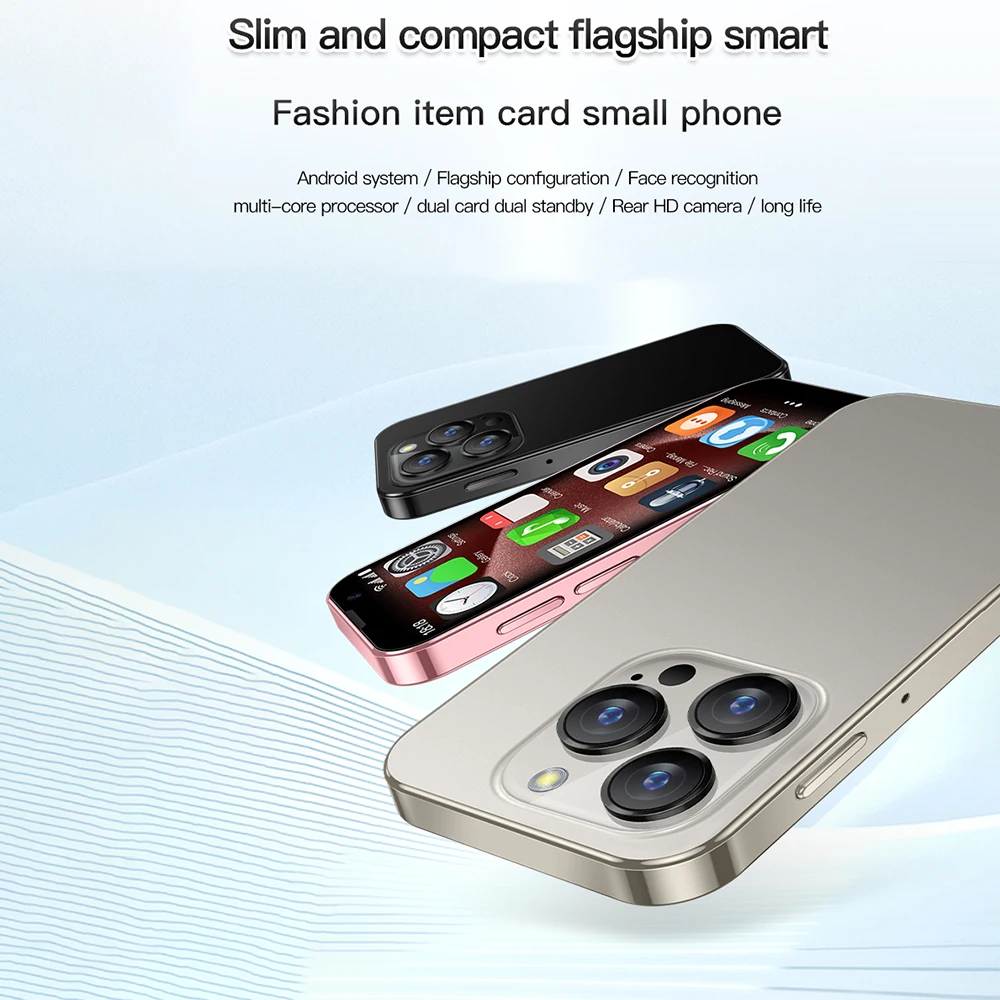 SOYES XS18 Pro 3G Smartphone 3.0inch Quad Core MTK 2GB RAM 16GB ROM 2MP Dual SIM BT4.0 Type-C Ultra-light Android Mini Phone