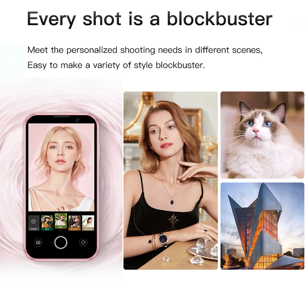 SOYES XS18 Pro 3G Smartphone 3.0inch Quad Core MTK 2GB RAM 16GB ROM 2MP Dual SIM BT4.0 Type-C Ultra-light Android Mini Phone