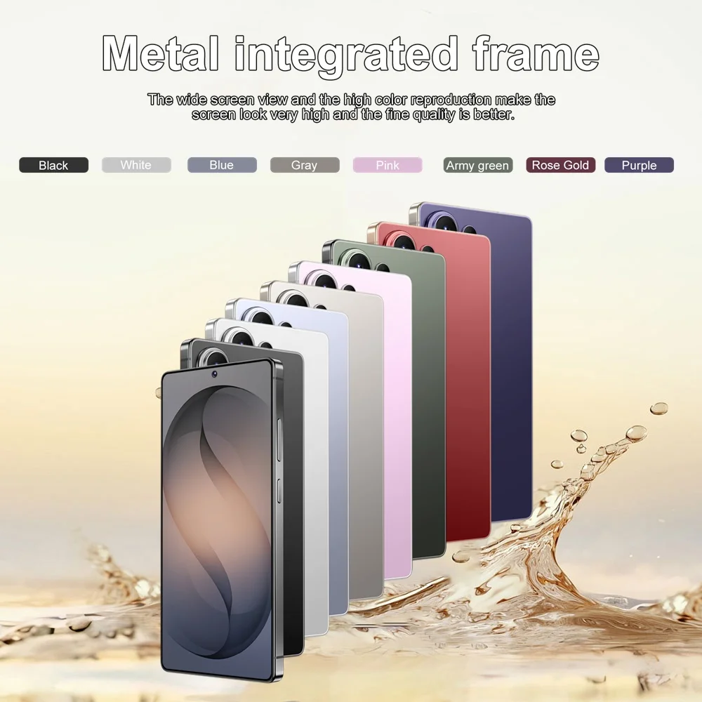 K-Touch New C27 Ultra 7800mAh Mobile Phones 22GB+2TB Cell Phone 7.3 HD Smartphone Android 15 Octa Core Unlock 5G Dual SIM 16+48MP Camera Cellphones