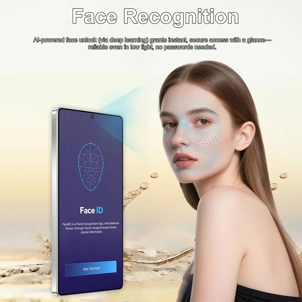 K-Touch New C27 Ultra 7800mAh Mobile Phones 22GB+2TB Cell Phone 7.3 HD Smartphone Android 15 Octa Core Unlock 5G Dual SIM 16+48MP Camera Cellphones