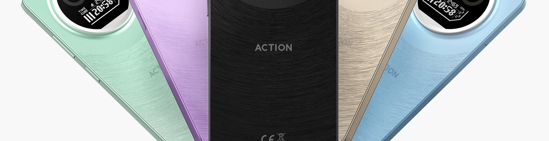 IIIF150 Action A5 Pro 8GB+256GB 5G Smartphone Dual Screen Design 6.8‘’ HD+HAA Display 5100mAh Telephone Portable Android 15