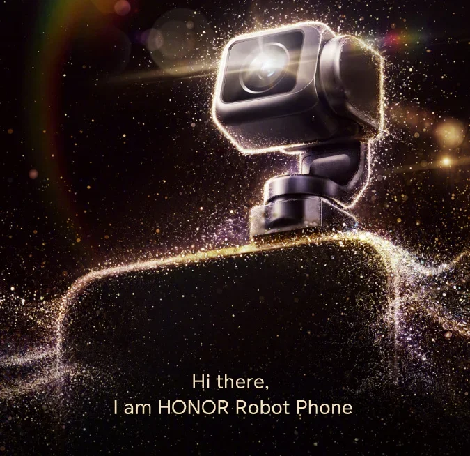Original Honor Robot Phone 7060mAh 120W Supercharge 50W Wireless Snapdragon 8 Elite Gen 5 OIS 200MP 6.31 Inch 120Hz OLED