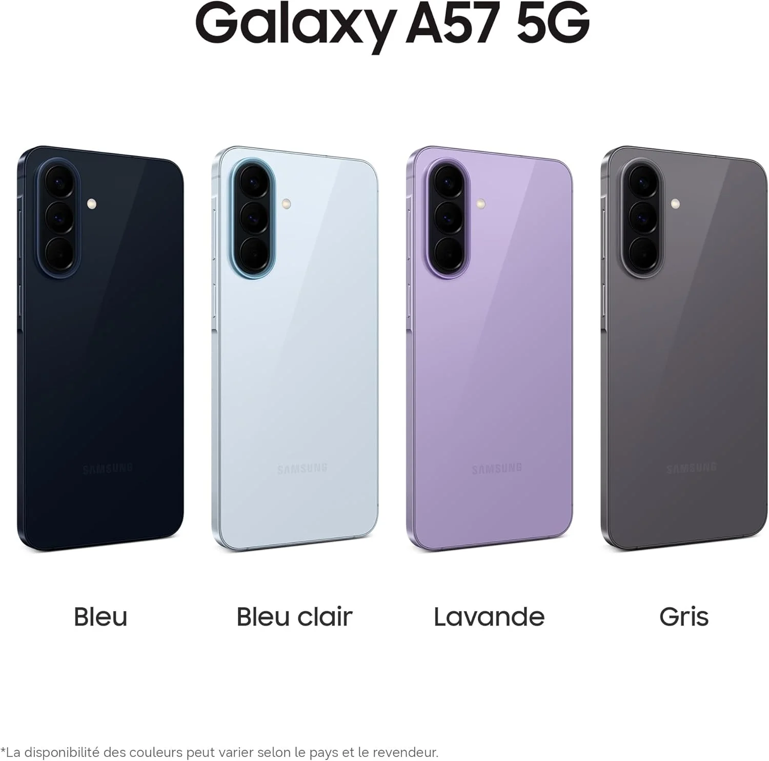 Samsung Galaxy A57 5G 256GB Smartphone with AI 6.7" Super AMOLED 120Hz Display IP68 Waterproof 5000 mAh Battery Exynos 1680 50MP Wide Angle Camera NFC