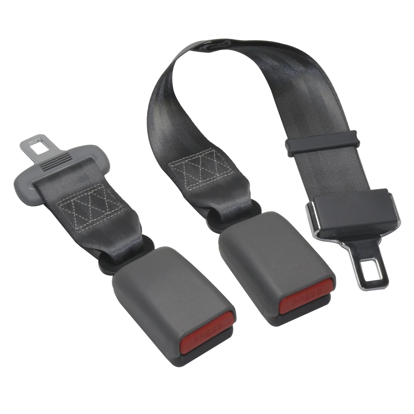 Car Safety Belt 24CM 80CM Seat Belt Extension Plug Buckle Seatbelt Clip Adjustable Extender Child Universal Lengthening